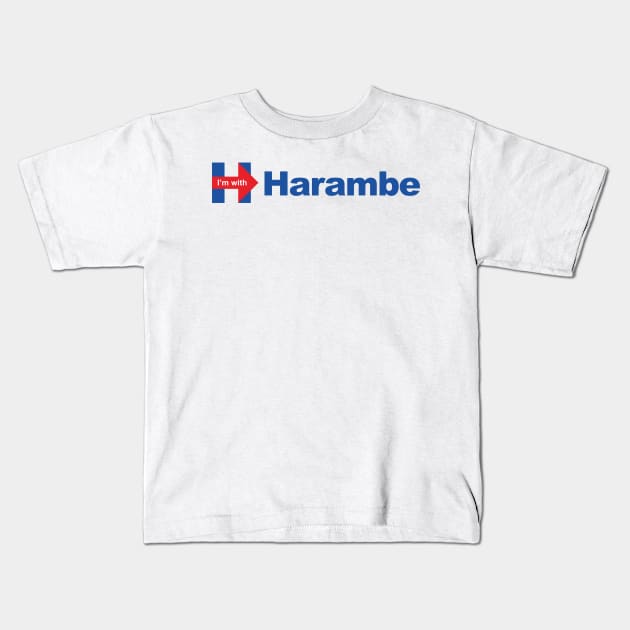 harambe Kids T-Shirt by upcs